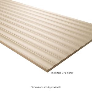 Urbanslat Flute Maple 16x48 in. Matte Ceramic Wall Tile