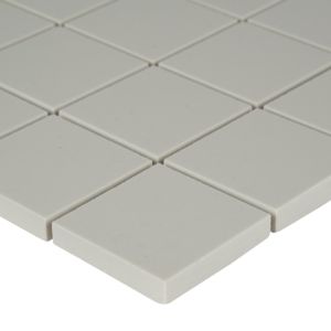 FREE SHIPPING - Domino White 2x2 Porcelain Tile - Polished