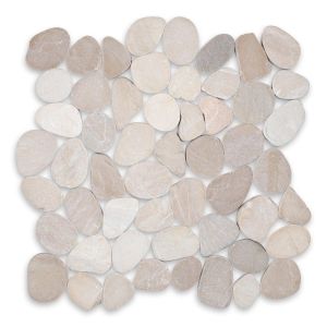 FREE SHIPPING - Balinese Night Indonesian 12x12 Interlocking Pebble