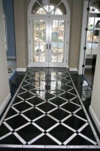 Premium Black Polished 18X18