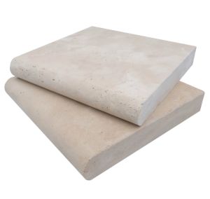 FREE SHIPPING - Tuscany Ivory 12X12 5CM Bullnose | Pool Coping