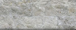 FREE SHIPPING - Silver Travertine Super Sized XL Split Face Veneer