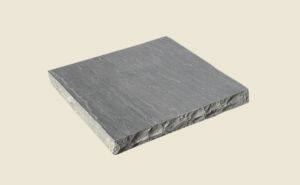 FREE SHIPPING - Slate Grey 24x24 2" Sandstone Column Cap