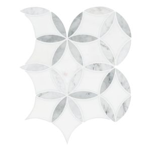 La Fleu Polished Marble Mosaic