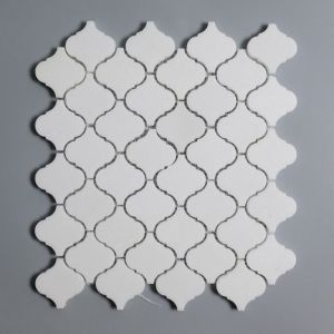 Thassos White Arabesque Interlocking Polished