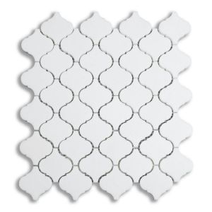 Thassos White Arabesque Interlocking Polished