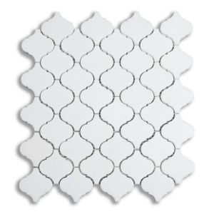 Thassos White Arabesque Interlocking Polished