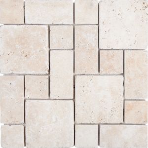 FREE SHIPPING - Tuscany Ivory Roman Pattern