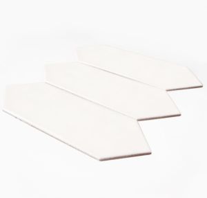 FREE SHIPPING - Pietra White Large Picket Polished