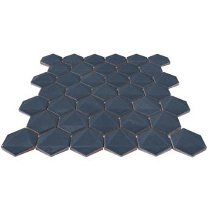 FREE SHIPPING - Oceania 3D 2" Hexagon Polished Mosaic