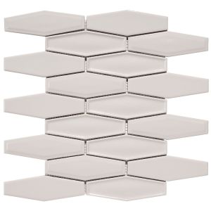 FREE SHIPPING - Pietra Gray 8mm Inverted Elongated Hexagon