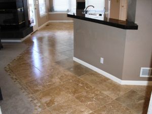 Tuscany Walnut 16x24 Chiseled Edge