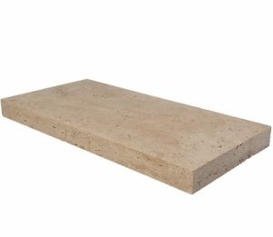 Tuscany Ivory 12x24 3CM Mordern Edge Pool Coping