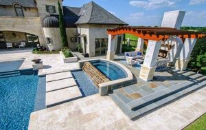 FREE SHIPPING - Tuscany Ivory 14x24 5CM Pool Coping