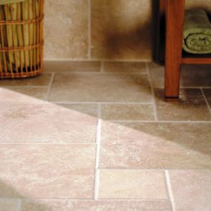Tuscany Ivory 16X16 Brushed & Chiseled