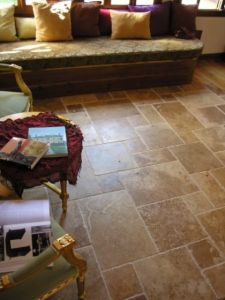 Tuscany Noce French Pattern Travertine Tiles