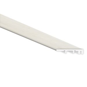 Andover Whitby White 94" End Cap