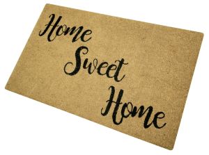 FREE SHIPPING - Coir Door Mat 22x36 - Home Sweet Home