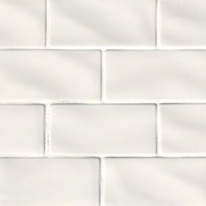 Whisper White 3x6 Glazed