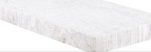 White Quartzite 12x24 5CM Flamed Modern Edge Pool Coping