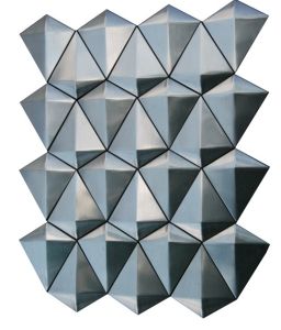 Stainless Steel 3D Diamond Mosaic