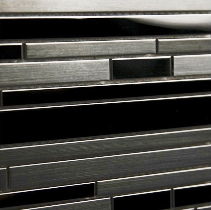 FREE SHIPPING Stainless Steel Interlocking Mosaic