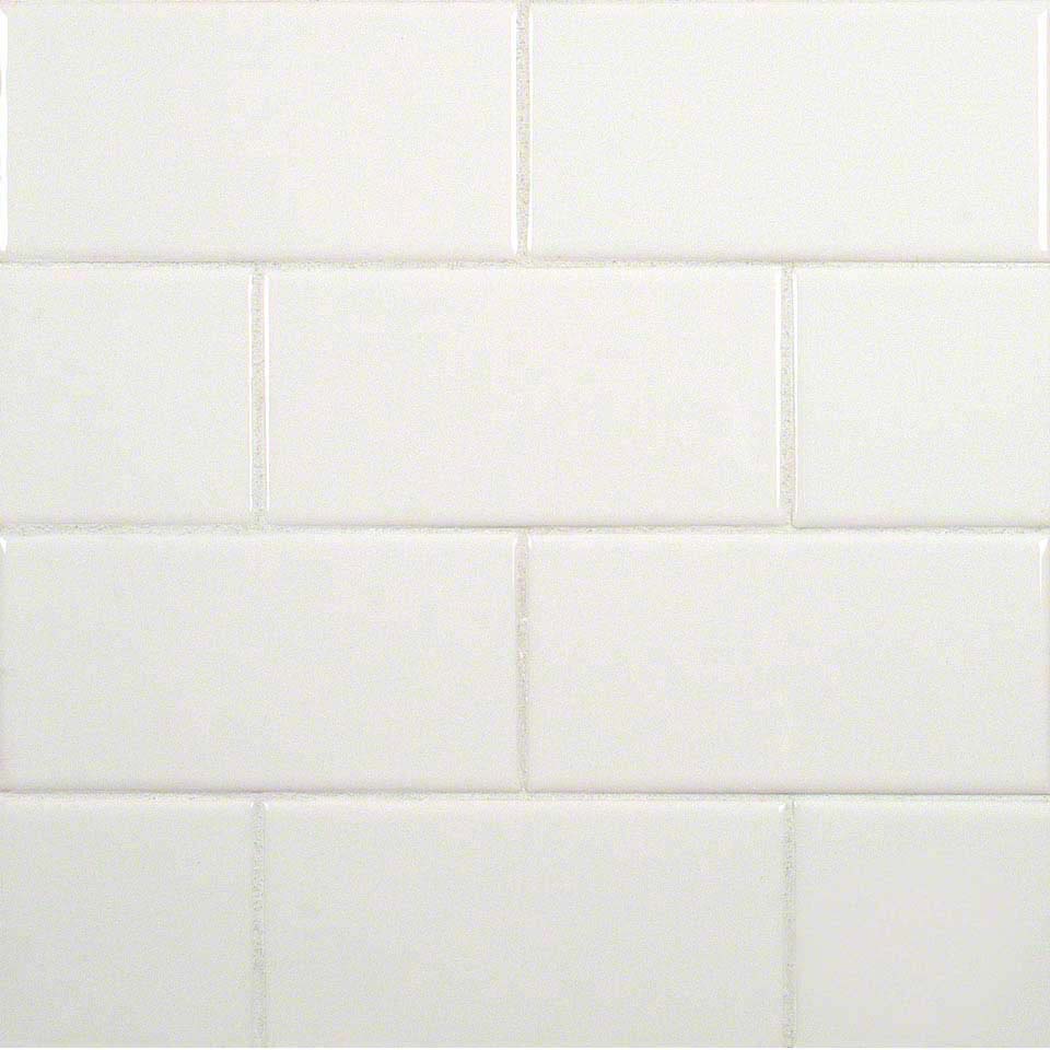 Buy Pure White Bullnose Subway 3x6 Glossy Ceramic | Subway Tile