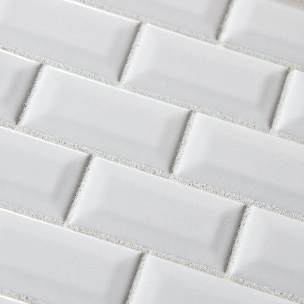 Buy Pure White Bevel Subway 3x6 Glossy Ceramic | Subway Tile ... Buy Pure White Bevel Subway 3x6 Glossy Ceramic | Subway Tile ...