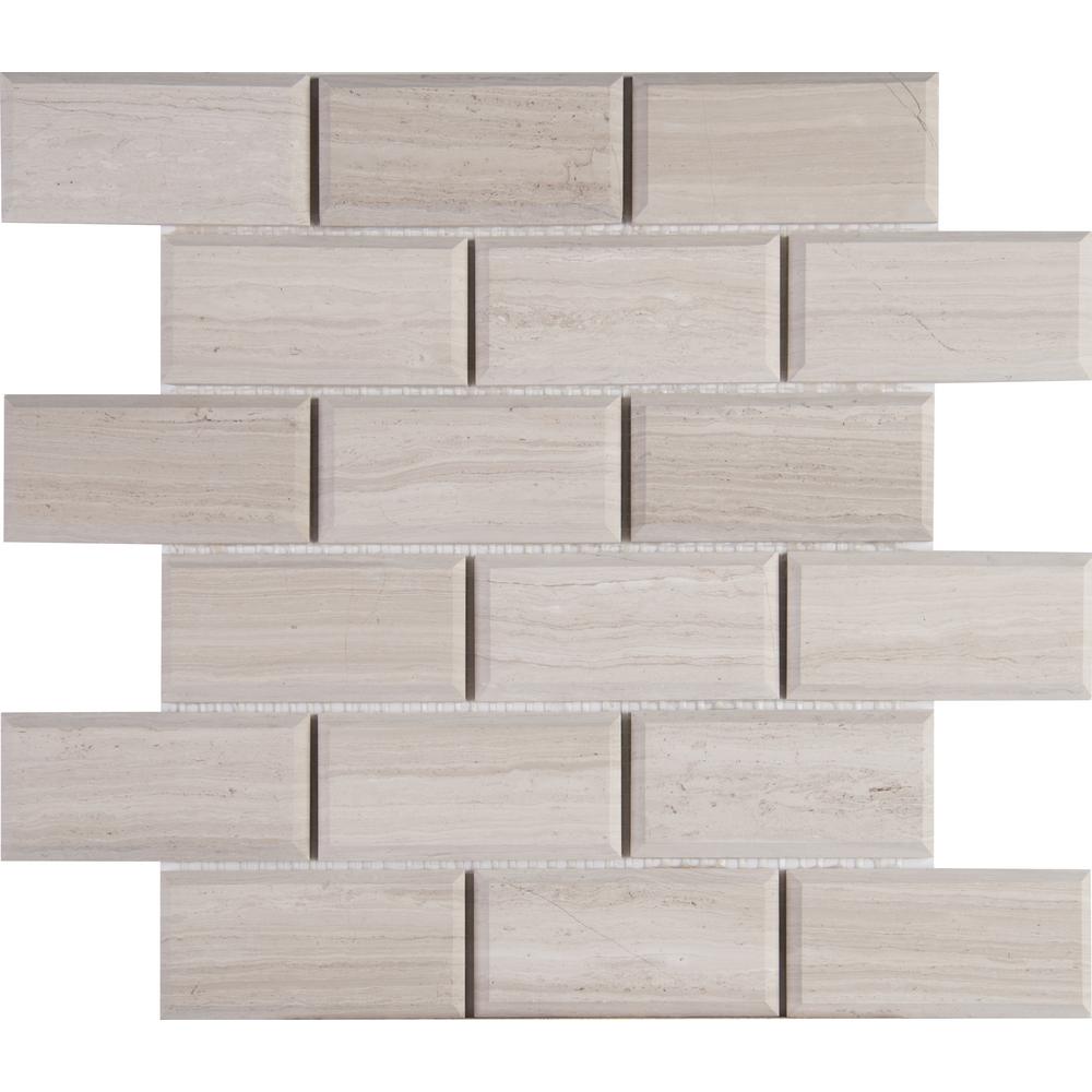 Buy White Oak 2x4 Honed Beveled Subway Tile - Wallandtile.com - Buy White Oak 2x4 Honed Beveled Subway Tile - Wallandtile.com
